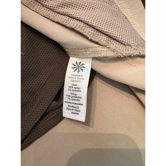 Athleta Active Quick Dry Dipper Casual Utility Skirt Skort in Tan Size 8 - Picture 9 of 12